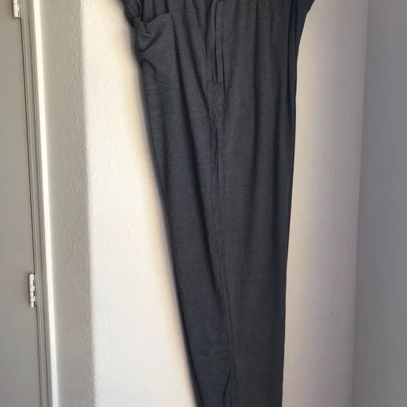 New Alfani Sleep Pajama Pants Men's size XXL Charcoal Gray w/Pockets Drawstring - Picture 8 of 16